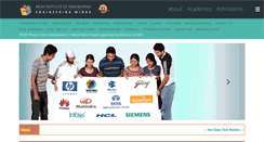 Desktop Screenshot of mckvie.edu.in